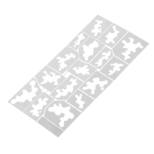 Angoily Sprühschablone für Holzgestaltung Wiederverwendbare Camo Schablonen für Präzise und Modellmalerei für Scrapbooking und Diy Projekte Angoily Sprühschablone für Holzgestaltung Wiederverwendbare Camo Schablonen für Präzise und Modellmalerei für Scrapbooking und Diy Projekte von Angoily