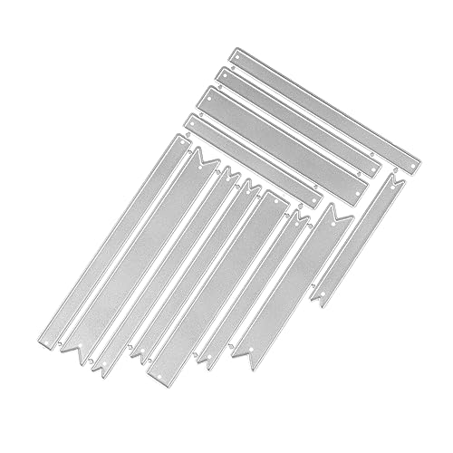 Angoily Stanzform Carbonstahl Prägeschablone für Banner Scrapbooking Leder Stoff Papier Karton DIY Basteln Langlebig Umweltfreundlich Wiederverwendbar Angoily Stanzform Carbonstahl Prägeschablone für Banner Scrapbooking Leder Stoff Papier Karton DIY Basteln Langlebig Umweltfreundlich Wiederverwendbar von Angoily