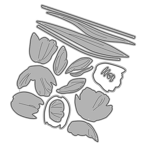 Angoily Stanzform Tulpenform aus Robustem Eisen Langlebig und Bruchsicher DIY Stanzschablone für Scrapbooking Fotoalben Grußkarten und Bastelarbeiten Angoily Stanzform Tulpenform aus Robustem Eisen Langlebig und Bruchsicher DIY Stanzschablone für Scrapbooking Fotoalben Grußkarten und Bastelarbeiten von Angoily