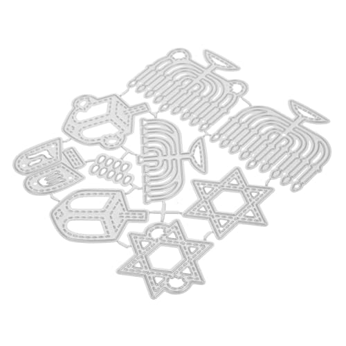 Angoily Stanzform aus Metall Handwerk Dekoration sterben Herstellung Schnitte Schablonen schneiden Stanzformen für Grußkarten Zubehör basteln Stahl mit hohem Kohlenstoffgehalt Silber Angoily Stanzform aus Metall Handwerk Dekoration sterben Herstellung Schnitte Schablonen schneiden Stanzformen für Grußkarten Zubehör basteln Stahl mit hohem Kohlenstoffgehalt Silber von Angoily