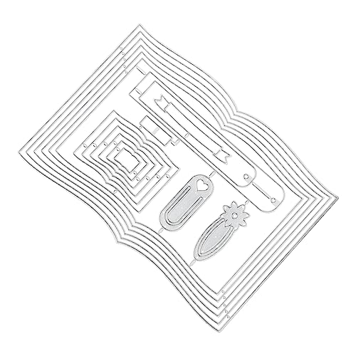 Angoily Stanzschablonen Stanzformen Albumdekoration Basteln Scrapbook Stanzformen Stanzrand Stanzzubehör Prägeschablone Langlebige Stanzschablone Zum Selbermachen Silber Angoily Stanzschablonen Stanzformen Albumdekoration Basteln Scrapbook Stanzformen Stanzrand Stanzzubehör Prägeschablone Langlebige Stanzschablone Zum Selbermachen Silber von Angoily