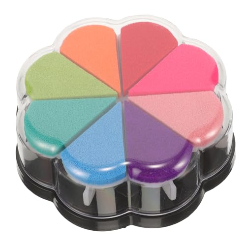 Angoily Stempelkissen Farben Abwaschbar für DIY Basteln Ungiftig Ergonomisch Vielseitig Einsetzbar für Erwachsene Geeignet für Scrapbooking Fingerstempel Schule und Zuhause von Angoily
