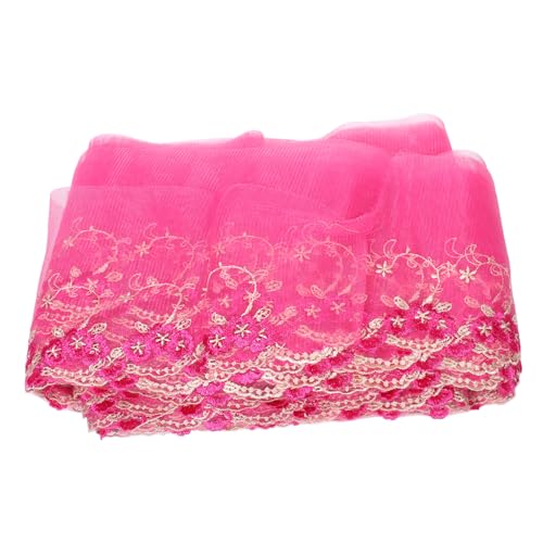 Angoily Stickerei Spitze Stoffband Spitzenband Spitzenbesatz zum Nähen Bandreste Spitzenstoff Meterware Spitzenapplikationen Verzierungen Applikationen für Kleidung Polyester Rosig Angoily Stickerei Spitze Stoffband Spitzenband Spitzenbesatz zum Nähen Bandreste Spitzenstoff Meterware Spitzenapplikationen Verzierungen Applikationen für Kleidung Polyester Rosig von Angoily