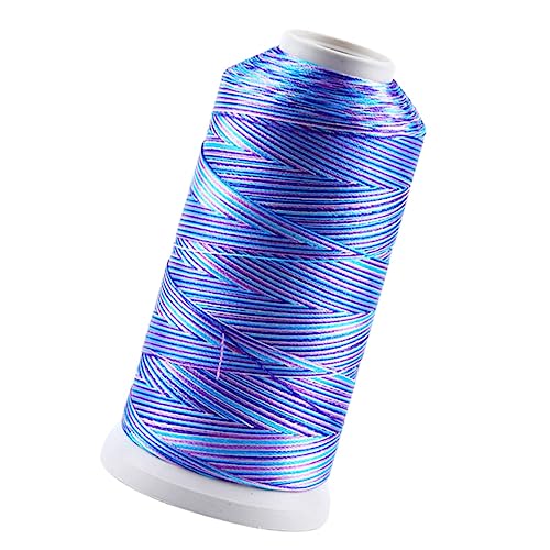 Angoily Strang Makramee Garn Seide Blau Hochwertiges Schmuckherstellungsgarn mit Hoher Zugfestigkeit für DIY Projekte Quasten und Mehr für Bastelarbeiten und Langlebige Designs von Angoily