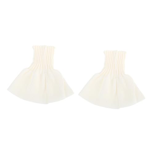 Angoily Strick falsche Ärmel Manschetten Damen Weiß Abnehmbar Weich Elegant Pflegeleicht Angoily Strick falsche Ärmel Manschetten Damen Weiß Abnehmbar Weich Elegant Pflegeleicht von Angoily