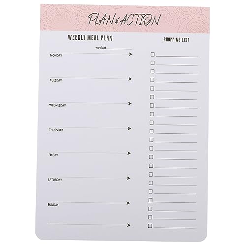 Angoily Täglicher Planer Notizblock Tragbarer Abreißbarer Memo Pad für Büro und Zuhause Notizbuch für Persönliche Planung und Organisation von Angoily