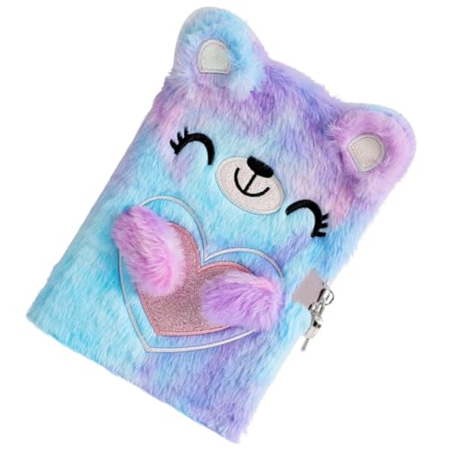 Angoily Tagebuch Notizbuch mit Plüsch Bär Cover Mädchen Schloss Notizblock für Schule und Reisen Leicht Tragbares Kawaii Journal zum Schreiben und Erinnerungen Angoily Tagebuch Notizbuch mit Plüsch Bär Cover Mädchen Schloss Notizblock für Schule und Reisen Leicht Tragbares Kawaii Journal zum Schreiben und Erinnerungen von Angoily