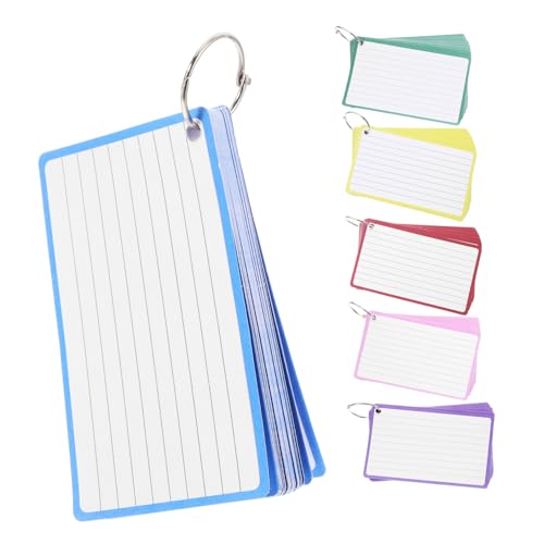 Angoily Teiliges Kleine Liniertes Notizblock Flashcards für Schüler Praktische Indexkarten mit Horizontalen Linien Vielseitige Notepads zum Lernen Arbeiten und Notieren Tragbar in Bunten Angoily Teiliges Kleine Liniertes Notizblock Flashcards für Schüler Praktische Indexkarten mit Horizontalen Linien Vielseitige Notepads zum Lernen Arbeiten und Notieren Tragbar in Bunten von Angoily