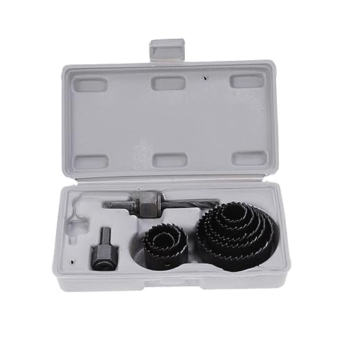 Angoily Teiliges Lochsägen Set für Holz PVC und Gipsplatten Präzise Bohrwerkzeuge Installieren Langlebig und Stabil für Holzarbeiten und Heimwerkerprojekte von Angoily
