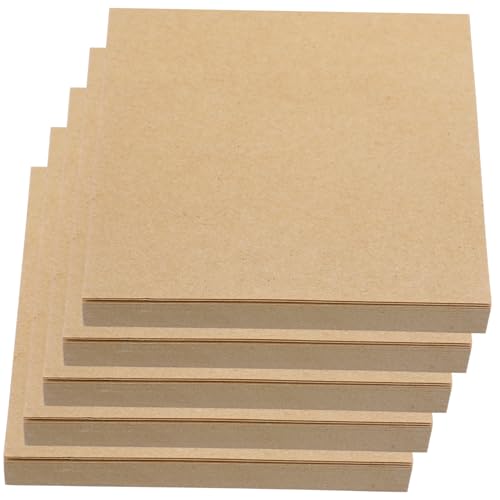 Angoily Teiliges Memo Pad aus Kraftpapier Blanko mit Stark Haftenden Selbstklebenden Notizzetteln Praktische Kleine Haftnotizen für Schule Büro Haushalt Vielseitig Einsetzbar von Angoily