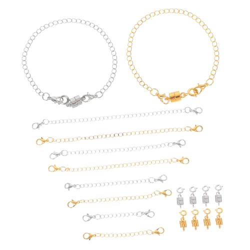 Angoily Teiliges Set mit Magnetverschluss und Kettenverlängerungen für Diy Schmuckherstellung und Kreative Projekte Angoily Teiliges Set mit Magnetverschluss und Kettenverlängerungen für Diy Schmuckherstellung und Kreative Projekte von Angoily