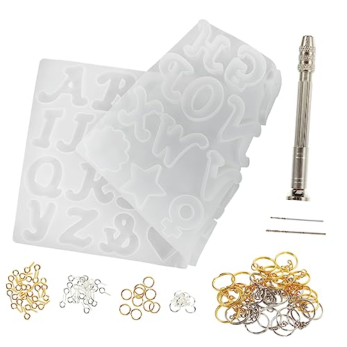 Angoily Teiliges Silikon Alphabet Buchstabenformen Set Langlebige Diy Schlüsselanhänger Bastelformen Flexibel Waschbar Geeignet für Schmuck Telefonanhänger und Personalisierte Accessoires Angoily Teiliges Silikon Alphabet Buchstabenformen Set Langlebige Diy Schlüsselanhänger Bastelformen Flexibel Waschbar Geeignet für Schmuck Telefonanhänger und Personalisierte Accessoires von Angoily
