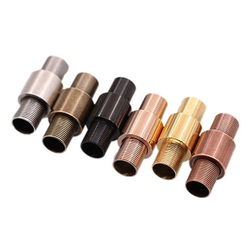 Angoily Titandraht Magnetverschluss für Schmuckherstellung Zubehör für DIY Armbänder und Roségold für Große Lochperlen und Lederbänder Angoily Titandraht Magnetverschluss für Schmuckherstellung Zubehör für DIY Armbänder und Roségold für Große Lochperlen und Lederbänder von Angoily