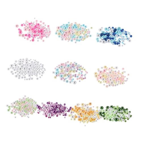 Angoily Tlg Bunte Abs Fake Perlen ohne Loch für Schmuckherstellung DIY Bastelprojekte Vasenfüllung Haaraccessoires Realistische Kunststoffperlen in Vielfältigen Farben Angoily Tlg Bunte Abs Fake Perlen ohne Loch für Schmuckherstellung DIY Bastelprojekte Vasenfüllung Haaraccessoires Realistische Kunststoffperlen in Vielfältigen Farben von Angoily