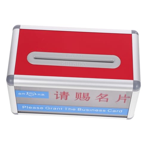 Angoily Tragbarer Behälter Für Bürokarten Tipp Klein Schlüssel Hochzeit Verriegelung Visitenkartenhalter-organizer Visitenkarten-display Visitenkartenhalter Für Damen Aluminiumlegierung Angoily Tragbarer Behälter Für Bürokarten Tipp Klein Schlüssel Hochzeit Verriegelung Visitenkartenhalter-organizer Visitenkarten-display Visitenkartenhalter Für Damen Aluminiumlegierung von Angoily