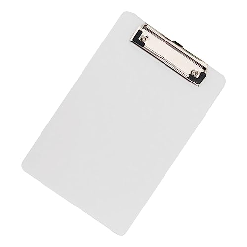 Angoily Tragbares Klemmbrett aus PVC Transparentes Schreibbrett Dokumentenorganizer für Büro und Schule Flexibel und Bruchsicher Schreiben und Zeichnen Angoily Tragbares Klemmbrett aus PVC Transparentes Schreibbrett Dokumentenorganizer für Büro und Schule Flexibel und Bruchsicher Schreiben und Zeichnen von Angoily