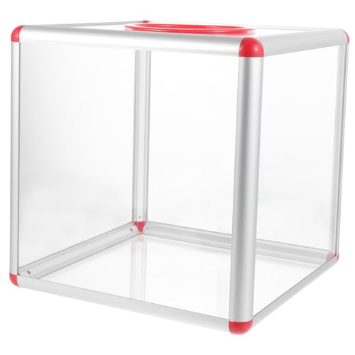 Angoily Transparente Raffle Box aus Acryl mit Großem Fassungsvermögen Sichere Wahlurne für Gewinnspiele und Veranstaltungen Geeignet für Losbox und Ballot Spiel Angoily Transparente Raffle Box aus Acryl mit Großem Fassungsvermögen Sichere Wahlurne für Gewinnspiele und Veranstaltungen Geeignet für Losbox und Ballot Spiel von Angoily