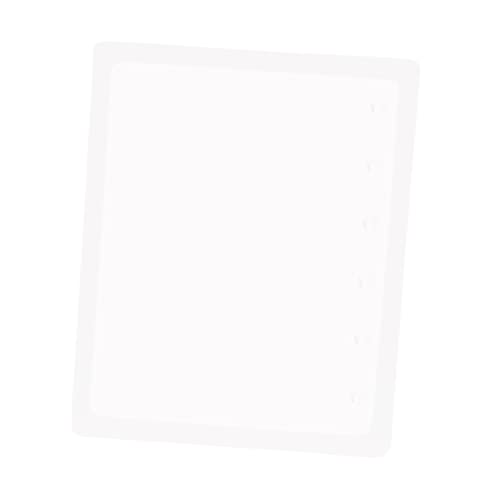 Angoily Transparente Silikonform für Notizbuch Flexible Wiederverwendbare Gießform für Diy Harz Cover Langlebig Einfach zu Reinigen für Kreative Bastelprojekte von Angoily