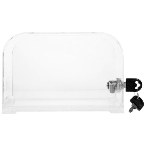 Angoily Transparente Spendenbox Mit Schloss: Multifunktions-Visitenkarten-Organizer – Visitenkarten-Aufbewahrungsbox Für Büroveranstaltungen Und Ausstellungen Angoily Transparente Spendenbox Mit Schloss: Multifunktions-Visitenkarten-Organizer – Visitenkarten-Aufbewahrungsbox Für Büroveranstaltungen Und Ausstellungen von Angoily