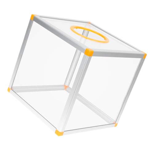 Angoily Transparente Spendenbox aus Aluminium und PVC Hohe Kapazität Vielseitig für Vorschläge Abstimmungen Verlosungen Wohltätigkeitsaktionen und Kartenspeicherung Geeignet Angoily Transparente Spendenbox aus Aluminium und PVC Hohe Kapazität Vielseitig für Vorschläge Abstimmungen Verlosungen Wohltätigkeitsaktionen und Kartenspeicherung Geeignet von Angoily