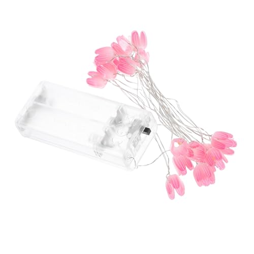 Angoily Tulpen Lichterkette Kupferdraht mit LED Dekorative Innenbeleuchtung für Partys Hochzeiten und Geburtstagsfeiern Lichterkette von Angoily