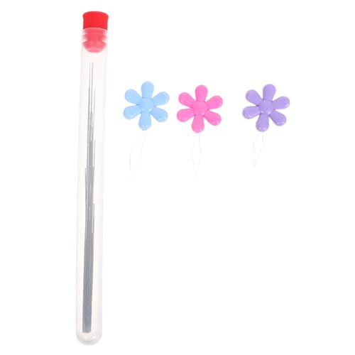 Angoily Ultrafeine Beading Nadeln Edelstahl Schmuckherstellung Nadeleinfädler Für Armbänder Halsketten DIY Präzisionswerkzeug Zum Fädeln Kleiner Perlen Angoily Ultrafeine Beading Nadeln Edelstahl Schmuckherstellung Nadeleinfädler Für Armbänder Halsketten DIY Präzisionswerkzeug Zum Fädeln Kleiner Perlen von Angoily