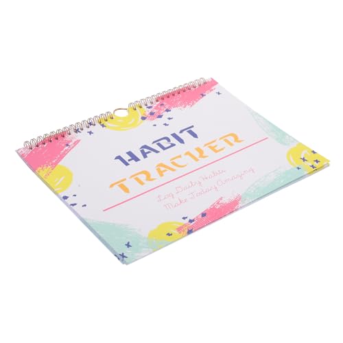 Angoily Undatierter Gewohnheitstracker Kalender Habit Tracker Planner für Fitness und Persönliche Design für Mütter Studenten und Lehrer für zu Besonderen Anlässen Tragbar und Einfach zu von Angoily