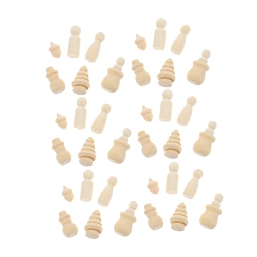 Angoily Unfertige Holzfiguren Diy Holzornamente zum Malen Kreative Bastelideen für Weihnachten für Dekoration und Kinderhandwerk Angoily Unfertige Holzfiguren Diy Holzornamente zum Malen Kreative Bastelideen für Weihnachten für Dekoration und Kinderhandwerk von Angoily