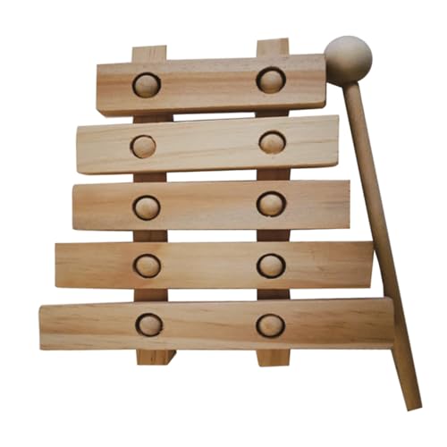 Angoily Unfertiges Holz xylophon DIY Malspielzeug für Glatte Oberfläche zum Bemalen Pädagogisches Musikinstrument Kreativität und Motorik Langlebiges Holzmaterial Bastelset von Angoily