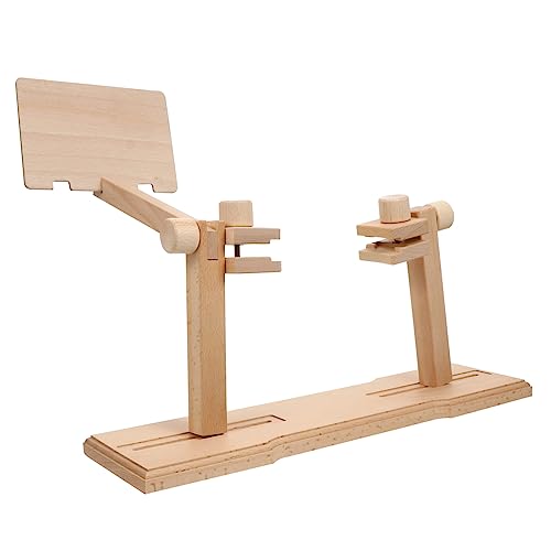 Angoily Verstellbarer Stickrahmenständer Buchenholz Drehbarer Tischhalter für Diy Stickerei Multifunktionaler Nadelspitzenhalter für Handarbeiten und Bastelprojekte Angoily Verstellbarer Stickrahmenständer Buchenholz Drehbarer Tischhalter für Diy Stickerei Multifunktionaler Nadelspitzenhalter für Handarbeiten und Bastelprojekte von Angoily