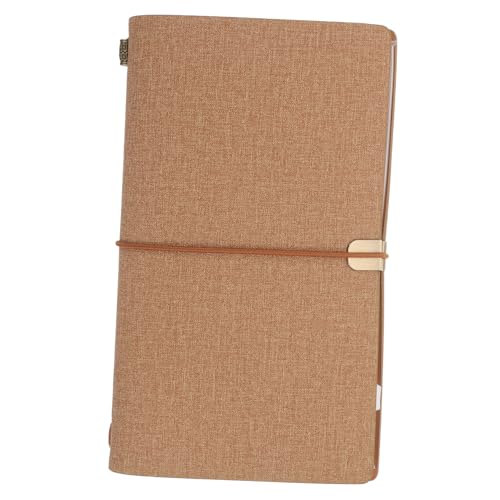 Angoily Vintage Travelers Notebook aus PU mit Kupferverschluss Leichtes Vielseitiges Notizbuch für Tagebuch Reiseberichte Planung und Kreatives Schreiben Braun Angoily Vintage Travelers Notebook aus PU mit Kupferverschluss Leichtes Vielseitiges Notizbuch für Tagebuch Reiseberichte Planung und Kreatives Schreiben Braun von Angoily