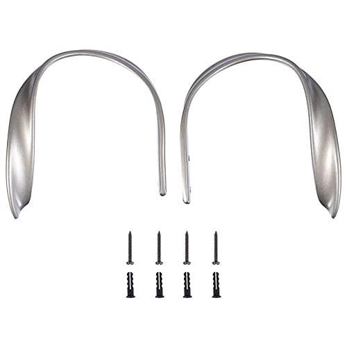 Angoily Vorhänge 2Pcs Vorhang Tieback Haken Aluminium Legierung Wand Montiert Vorhang Haken Quaste Vorh?nge Wand Holdback Dekorative Hut Handtuch Aufh?nger Grau Vorhängeschloss Angoily Vorhänge 2Pcs Vorhang Tieback Haken Aluminium Legierung Wand Montiert Vorhang Haken Quaste Vorh?nge Wand Holdback Dekorative Hut Handtuch Aufh?nger Grau Vorhängeschloss von Angoily