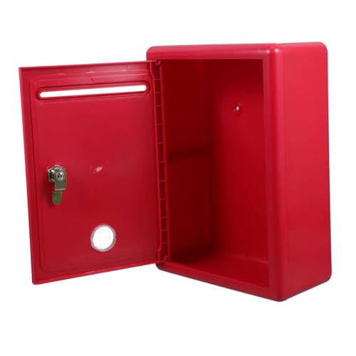 Angoily Vorschlagsbox Briefkasten Briefkästen Mit Schlüsselschloss Briefkästen Für Die Außenwand Mail -mailboxen Wandbriefkasten Fürs Büro Briefkasten Aus Metall Metall Rot Angoily Vorschlagsbox Briefkasten Briefkästen Mit Schlüsselschloss Briefkästen Für Die Außenwand Mail -mailboxen Wandbriefkasten Fürs Büro Briefkasten Aus Metall Metall Rot von Angoily