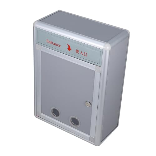 Angoily Wandmontierte Vorschlagsbox mit Schloss Wiederverwendbare Briefaufbewahrungsbox für Klassenzimmer und Plätze Einfache Installation Angoily Wandmontierte Vorschlagsbox mit Schloss Wiederverwendbare Briefaufbewahrungsbox für Klassenzimmer und Plätze Einfache Installation von Angoily
