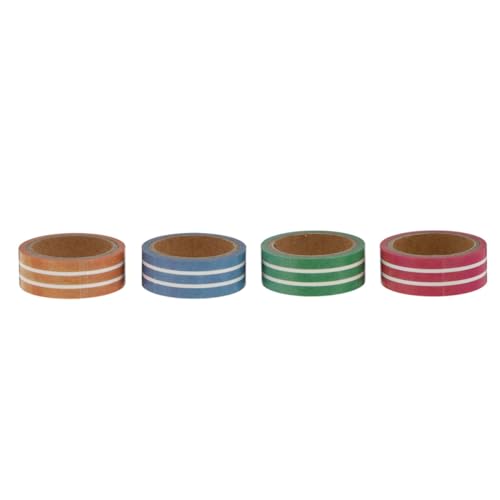 Angoily Washi Tape 4 Rollen Dekoratives Klebeband 15mm X 5m für Scrapbooking Selbstgemacht Journal Planer Zubehör Einfach zu Verwenden Bastelband Angoily Washi Tape 4 Rollen Dekoratives Klebeband 15mm X 5m für Scrapbooking Selbstgemacht Journal Planer Zubehör Einfach zu Verwenden Bastelband von Angoily