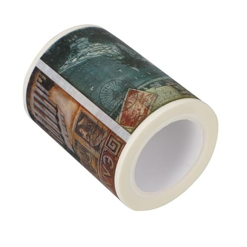 Angoily Washi Tape Dekoratives Washi Papier Klebeband Kreativ DIY Scrapbooking Journal Sticker Geschenkidee Klein Leicht Abreißbar von Angoily