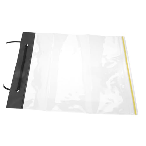 Angoily Wasserdichter Großer PVC Dokumentenbeutel mit Kordelzug Tragbarer Outdoor Organizer für Karten und Akten Kompakter Leichter Aufbewahrungsbeutel für Wandern Camping und Schule Angoily Wasserdichter Großer PVC Dokumentenbeutel mit Kordelzug Tragbarer Outdoor Organizer für Karten und Akten Kompakter Leichter Aufbewahrungsbeutel für Wandern Camping und Schule von Angoily