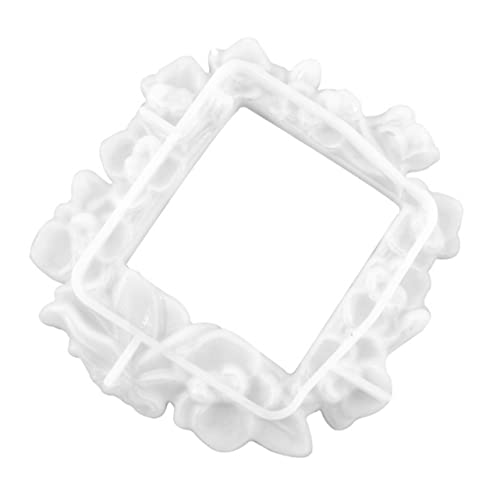 Angoily Wechselbare Silikonform für Dekorative Aufkleber Diy für Kristall Epoxidharz für Projekte und Heimdekoration von Angoily