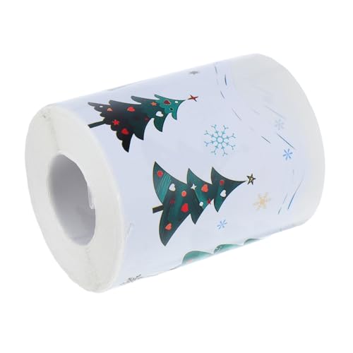 Angoily Weihnachtliche Selbstklebende Randstreifen Christmas Tree Bulletin Board Trim Vielseitig Zuschneidbar Festliche Dekoration für Schule Büro Klassenzimmer Party Wandgestaltung von Angoily