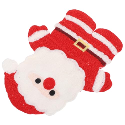 Angoily Weihnachtlicher Santa Claus Aufnäher Robuster Gestickter Patch für Kleidung Rucksäcke und Jacken Diy Bastelprojekt für Festliche Outfits und Reparaturen von Angoily