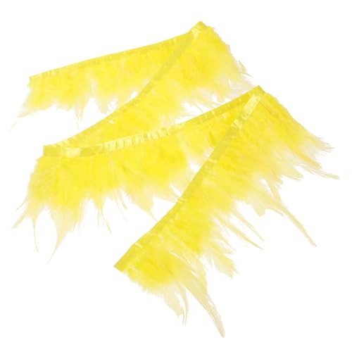 Angoily Weißer Federnbesatz DIY Kleidung Verzierung Zuschneidbar für Bühnenkostüme und Nähzubehör Vielseitig Einsetzbar für Handwerk und Modegestaltung Angoily Weißer Federnbesatz DIY Kleidung Verzierung Zuschneidbar für Bühnenkostüme und Nähzubehör Vielseitig Einsetzbar für Handwerk und Modegestaltung von Angoily