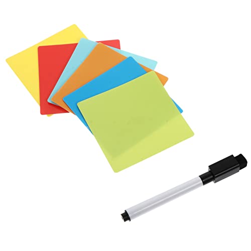 Angoily Wiederverwendbare Haftnotizen Selbstklebende Memo Pads Beschriftbare für Büro Schule und Zuhause für Listen und Erinnerungen und Abwischbar von Angoily