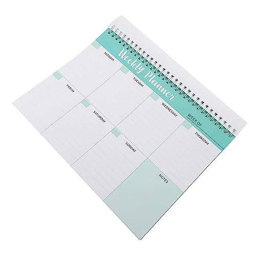 Angoily Wochenplaner Tagesplaner-notizbuch Tagesplaner Notizblock Schulagenda Schule Wöchentlicher Schreibtischplaner Homeschool-kalender Klein Kalender Für Homeschool Weiß Papier Angoily Wochenplaner Tagesplaner-notizbuch Tagesplaner Notizblock Schulagenda Schule Wöchentlicher Schreibtischplaner Homeschool-kalender Klein Kalender Für Homeschool Weiß Papier von Angoily
