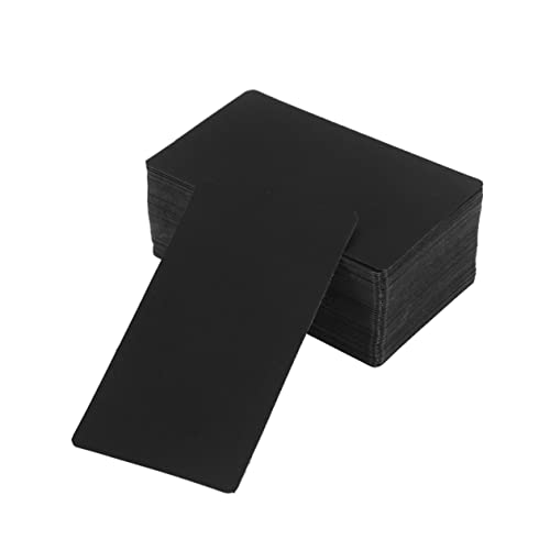 Angoily Wörter Karten Vintage-Karte Papier Post leere Karten danke karten Schwarz schmucklos es ist hochzeitskarte hichzeitskarte graffikarte notizblöcke notizblock Nachrichtenkarten Black von Angoily