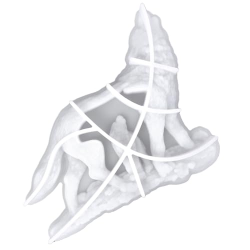 Angoily Wolf Silikonform für Epoxidharz Flexible DIY Gießform für Wolf Dekorationen für Kreative Projekte und Kunsthandwerk Wiederverwendbar und Leicht zu Reinigen von Angoily