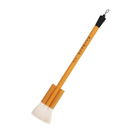 Angoily Wollbürste Bequemer Pinsel Farbe Klein Wasser Pinsel Streichen Tragbar Wiederverwendbarer Aquarellpinsel Malen Aquarellbürste Handgehaltener Wollmalpinsel Für Bürsten Bambus von Angoily