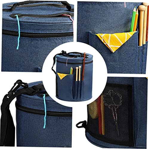 Angoily Wollknäuel Aufbewahrungstasche Oxford Strickwerkzeug Tragetasche Für Garne Und Zubehör Praktische Garntasche Für Strickerin Langlebig Und Vielseitig Angoily Wollknäuel Aufbewahrungstasche Oxford Strickwerkzeug Tragetasche Für Garne Und Zubehör Praktische Garntasche Für Strickerin Langlebig Und Vielseitig von Angoily