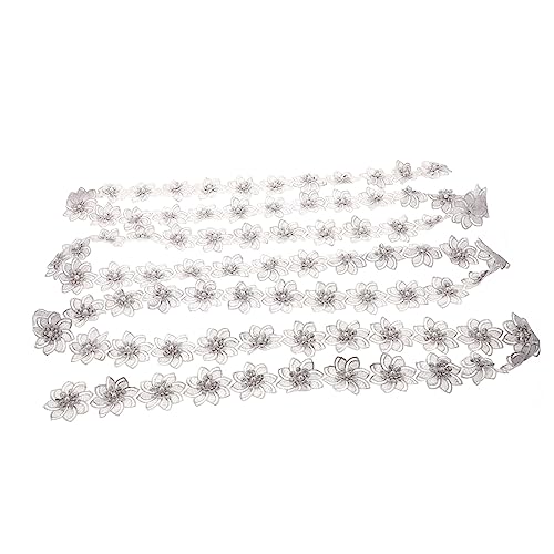 Angoily Yards Blumenspitzenbesatz Mit Perlen Hochwertiges Spitzenband Für Dekorationen Für Hochzeit Und Party Vielseitig Einsetzbar von Angoily