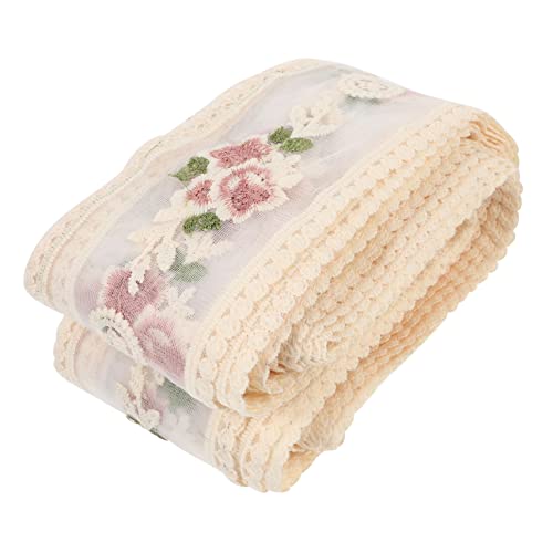 Angoily Yards Spitze Nähen Blütenmuster DIY Bastelspitze für Hochzeitsdekoration Kleidung und Accessoires Baumwollspitzenband für Vielseitige Anwendungen Angoily Yards Spitze Nähen Blütenmuster DIY Bastelspitze für Hochzeitsdekoration Kleidung und Accessoires Baumwollspitzenband für Vielseitige Anwendungen von Angoily