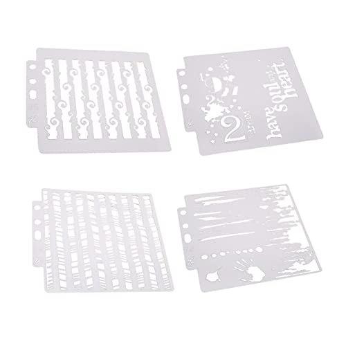 Angoily Zeichenschablonen Umweltfreundlichem Wiederverwendbare Vorlagen für Basteln Scrapbooking und DIY Kunstprojekte und Langlebig Angoily Zeichenschablonen Umweltfreundlichem Wiederverwendbare Vorlagen für Basteln Scrapbooking und DIY Kunstprojekte und Langlebig von Angoily